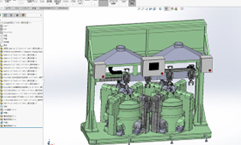 One-third of the 1,300 units are manufactured in-house, so in a sense
