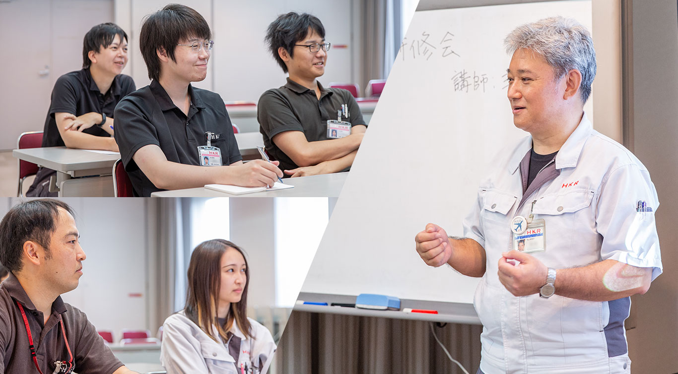 Passing on our legacy to the next generation.Education is the foundation of Hikari Seiko’s strength.