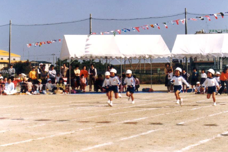 Renting our property grounds to nearby kindergartens for their sports day festival