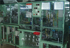 Oil jet assembly inspection machine
