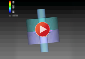 Net-shape analysis (analysis result of simufact. forming) Movie